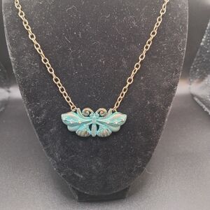 HANDMADE PUNK BUTTERFLY NECKLACE